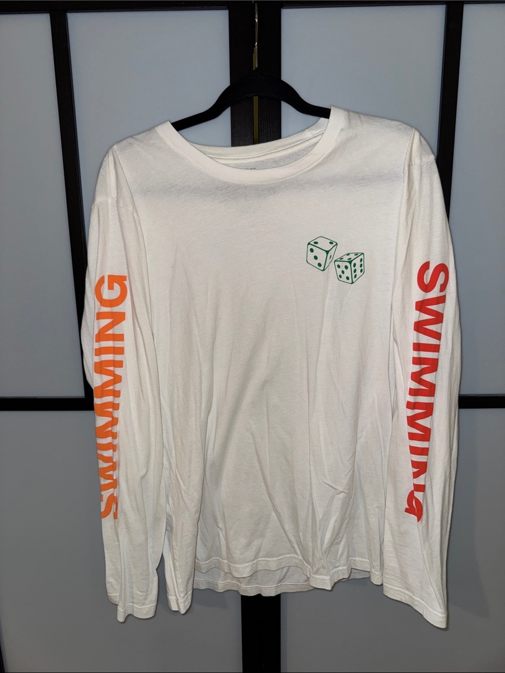 Mac Miller Swimming Branded White Tee — Size L